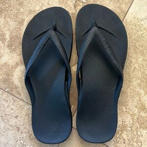 Archies Black Flip Flops